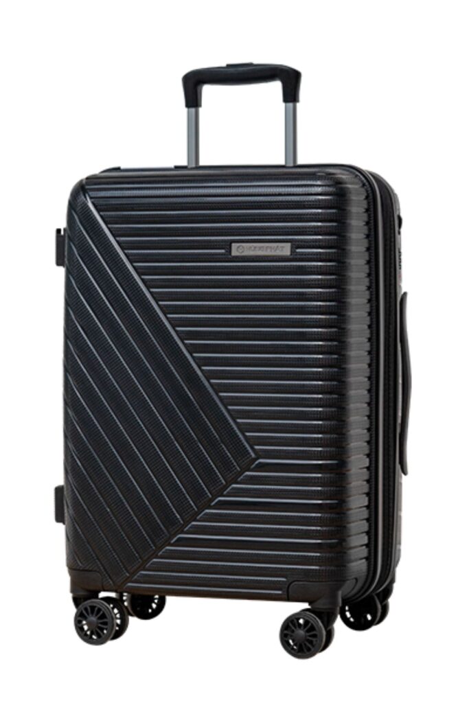 CASPARA 662 PP HARD SUITCASE – 4-WHEEL TROLLEY All sizes – cabin size 20″M-24″L-28XL Luggage