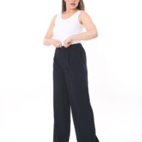 Elasticated Trousers -  plain Front