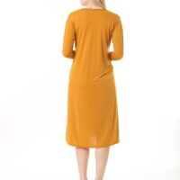 Jersey Midi Dress long sleve