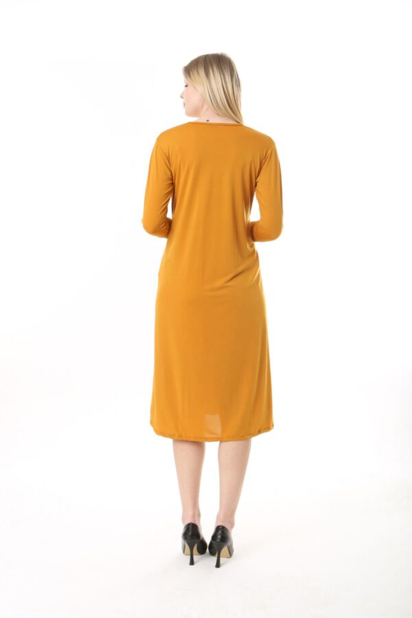 Jersey Midi Dress long sleve