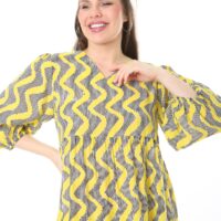 Long Sleeve Elasticated Cuf  midi Dress