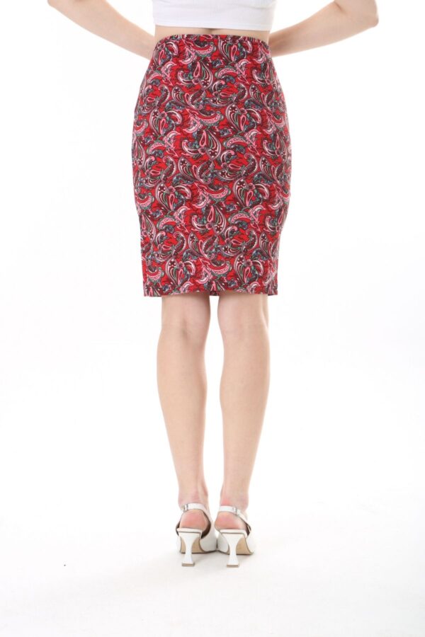 Womens Jersey Mini  Skirts - Print