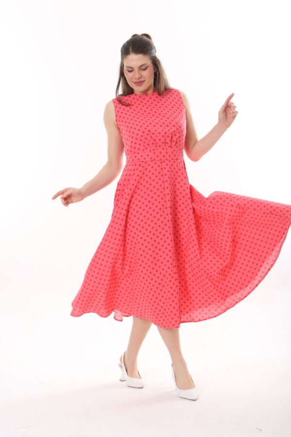 Linen Flare Slevles dress