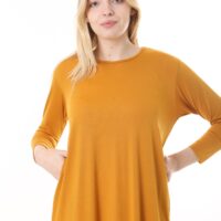 Jersey Midi Dress long sleve