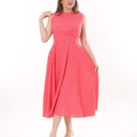 Linen Flare Slevles dress