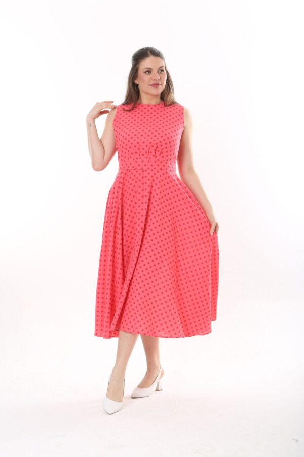 Linen Flare Slevles dress
