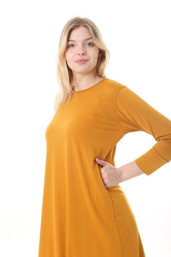 Jersey Midi Dress long sleve