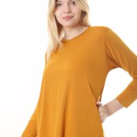 Jersey Midi Dress long sleve
