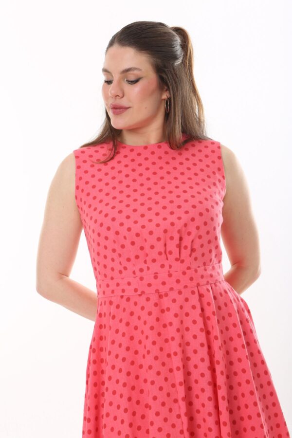 Linen Flare Slevles dress