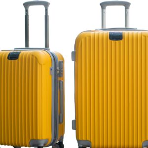 CASPARA 221 ABS Hard suitcase, 4 wheels trolley - Set OF 2  PCSAND SINGLE 20"  28" Luggage