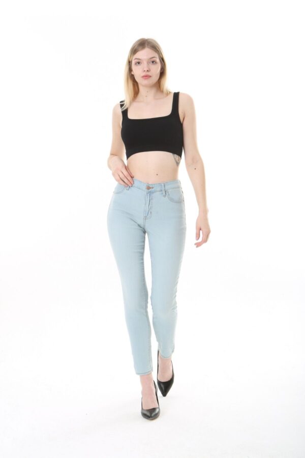 Slim Fit  whiteblue Jeans