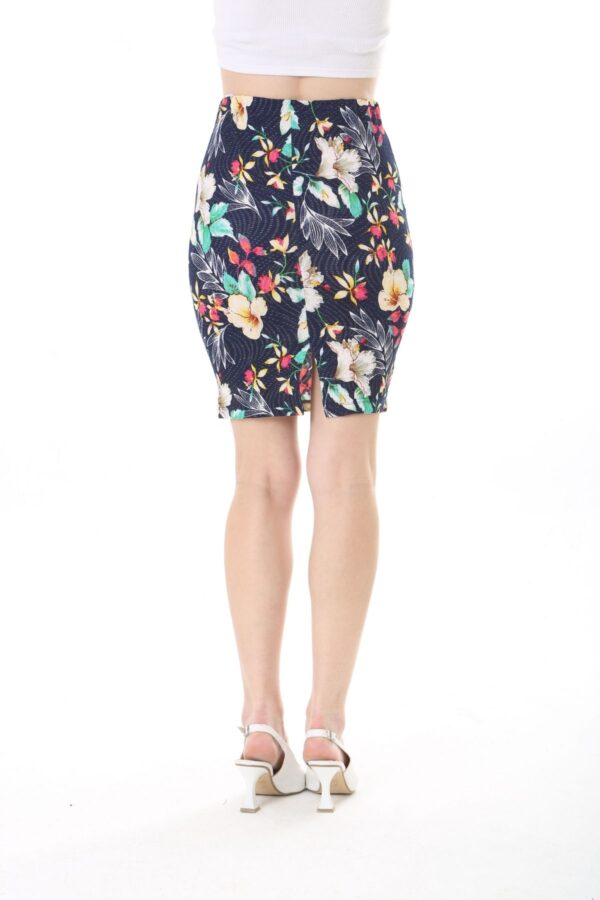 Womens Jersey Mini  Skirts - Print