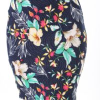 Womens Jersey Mini  Skirts - Print