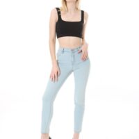 Slim Fit  whiteblue Jeans