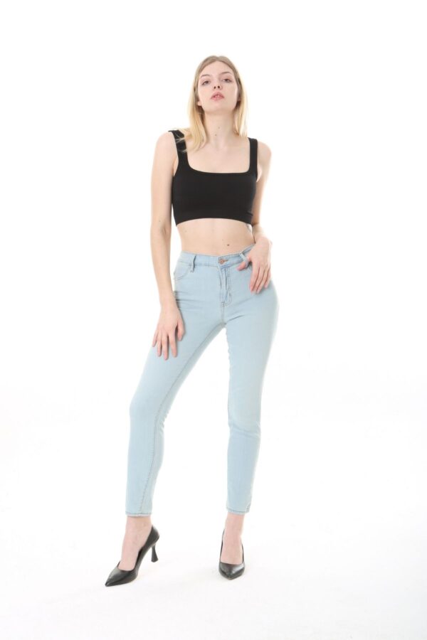Slim Fit  whiteblue Jeans