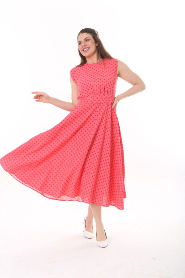 Linen Flare Slevles dress
