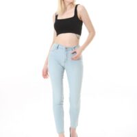 Slim Fit  whiteblue Jeans
