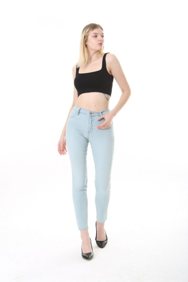 Slim Fit  whiteblue Jeans