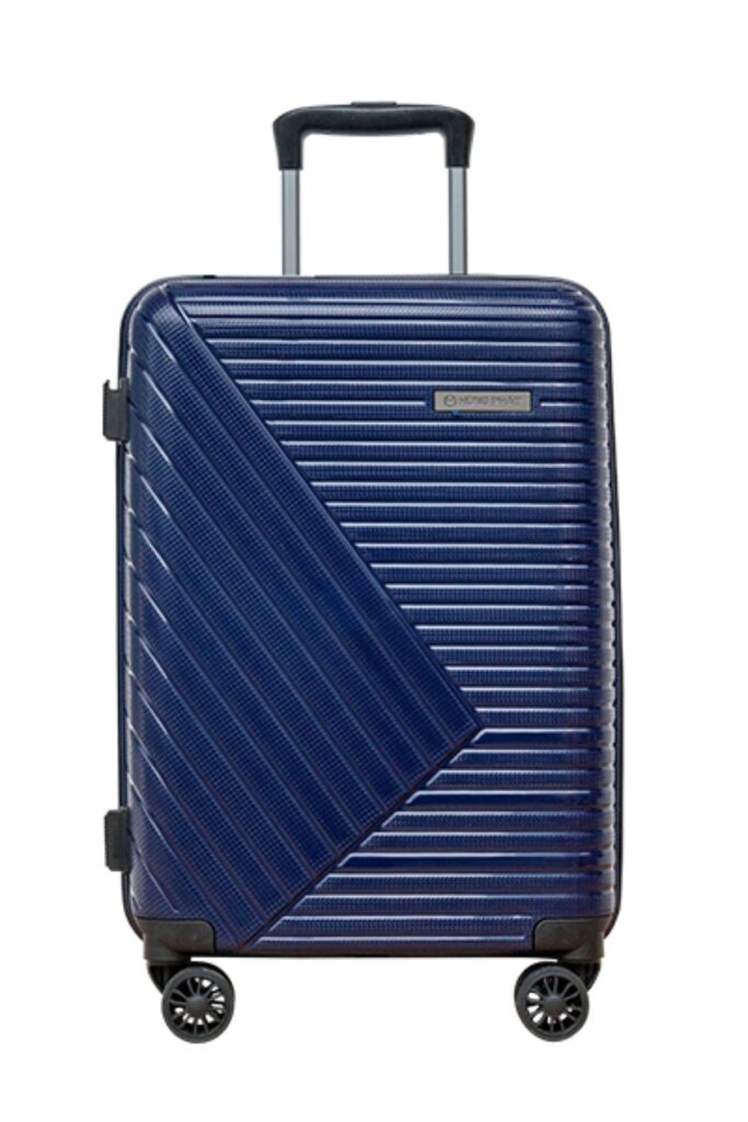 CASPARA 662 PP HARD SUITCASE – 4-WHEEL TROLLEY All sizes – cabin size 20″M-24″L-28XL Luggage