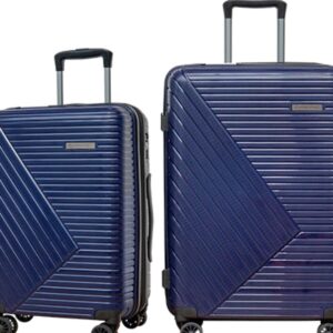 CASPARA 662 PP Hard Suitcase - 4-Wheel Trolley - Set 2 PCS Cabin 20"+24" XL Luggage