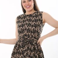 Linen Flare Slevles dress