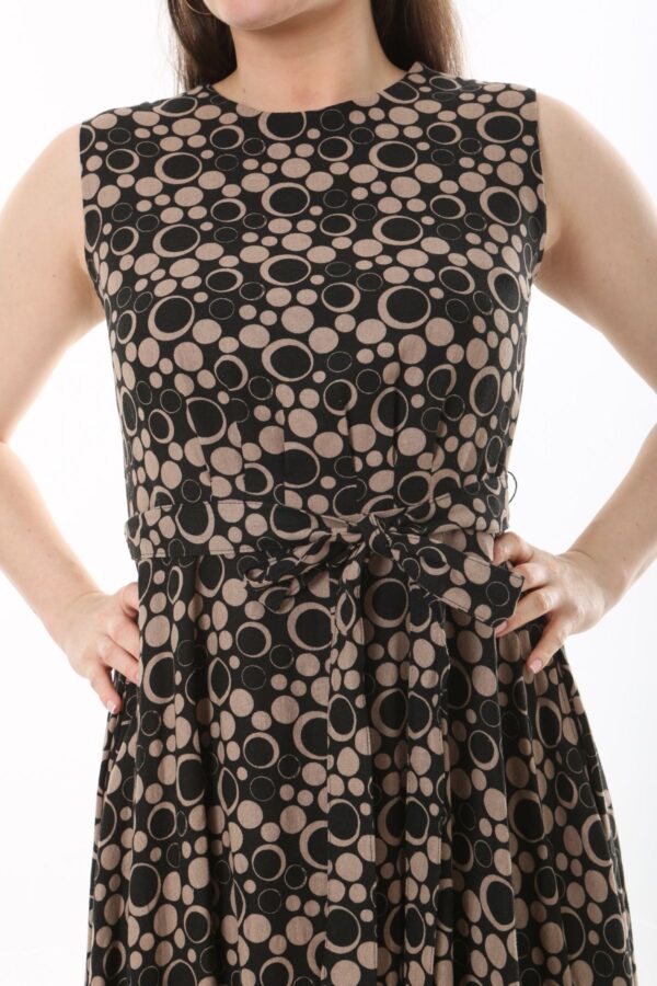 Linen Flare Slevles dress