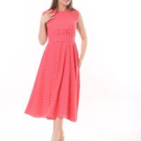 Linen Flare Slevles dress