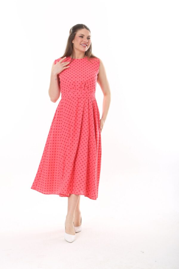 Linen Flare Slevles dress