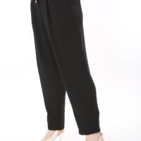 Elasticated Back  Trousers - with  Tie Front