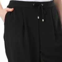 Elasticated Back  Trousers - with  Tie Front