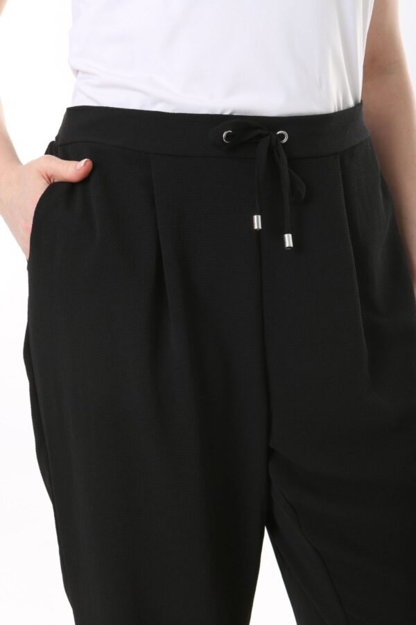 Elasticated Back  Trousers - with  Tie Front