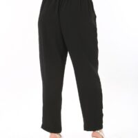 Elasticated Back  Trousers - with  Tie Front