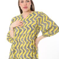 Long Sleeve Elasticated Cuf  midi Dress