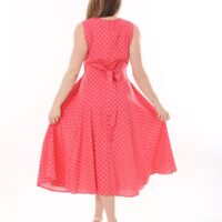 Linen Flare Slevles dress