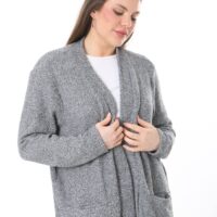 Comfortable Women's Soft Touch Cardigan - LARGE SIZES over size